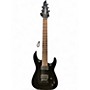 Used Jackson JS22-7 Dinky 7 String  BLACK Solid Body Electric Guitar BLACK