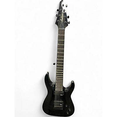 Used Jackson JS22-7 Dinky 7 String BLACK Solid Body Electric Guitar
