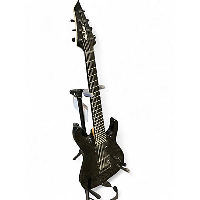 Used Jackson JS22-7 Dinky 7 String BLACK Solid Body Electric Guitar