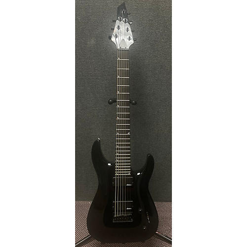 Jackson Used Jackson JS22-7 Dinky 7 String Black Solid Body Electric Guitar Black