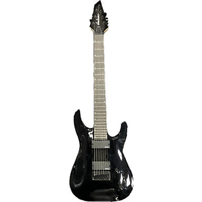 Jackson Used Jackson JS22-7 Dinky 7 String Black Solid Body Electric Guitar