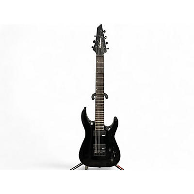 Jackson Used Jackson JS22-7 Dinky 7 String Black Solid Body Electric Guitar