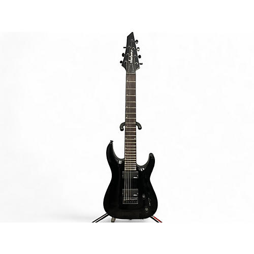 Jackson Used Jackson JS22-7 Dinky 7 String Black Solid Body Electric Guitar Black