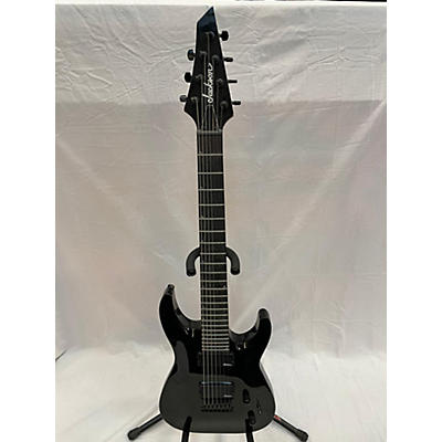 Jackson Used Jackson JS22-7 Dinky 7 String Black Solid Body Electric Guitar