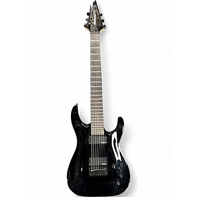 Jackson Used Jackson JS22-7 Dinky 7 String Black Solid Body Electric Guitar