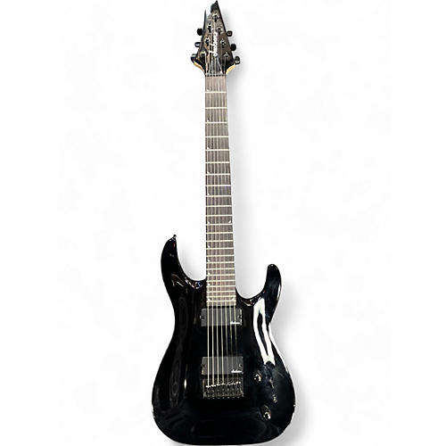 Jackson Used Jackson JS22-7 Dinky 7 String Black Solid Body Electric Guitar Black