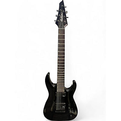 Jackson Used Jackson JS22-7 Dinky 7 String Black Solid Body Electric Guitar