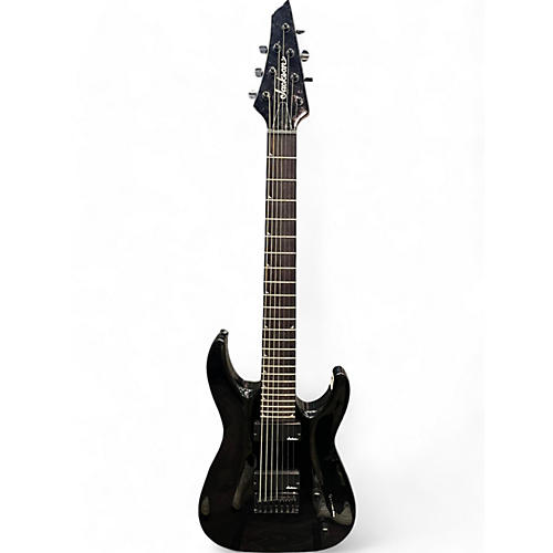 Jackson Used Jackson JS22-7 Dinky 7 String Black Solid Body Electric Guitar Black