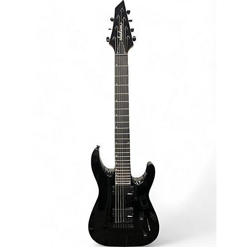 Jackson Used Jackson JS22-7 Dinky 7 String Black Solid Body Electric Guitar Black