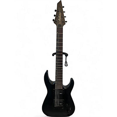 Jackson Used Jackson JS22-7 Dinky 7 String Black Solid Body Electric Guitar