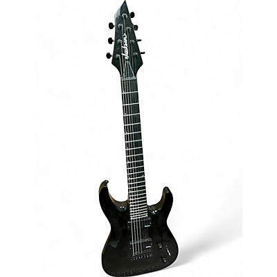 Jackson Used Jackson JS22-7 Dinky 7 String Black Solid Body Electric Guitar