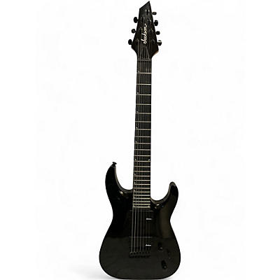 Jackson Used Jackson JS22-7 Dinky 7 String Black Solid Body Electric Guitar