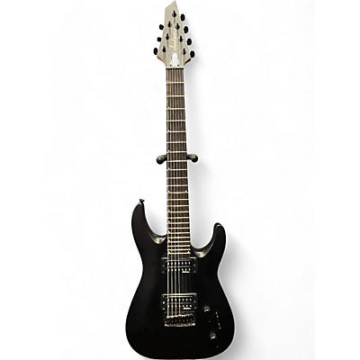 Jackson Used Jackson JS22-7 Dinky 7 String Black Solid Body Electric Guitar