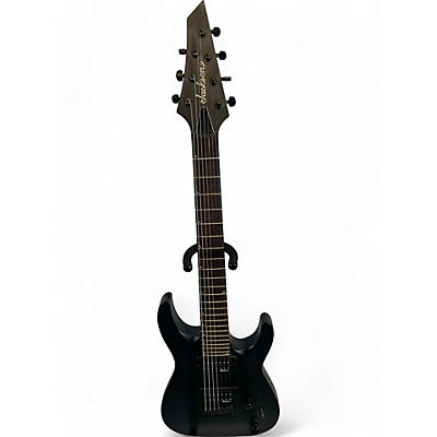 Jackson Used Jackson JS22-7 Dinky 7 String Black Solid Body Electric Guitar