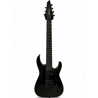 Jackson Used Jackson JS22-7 Dinky 7 String Black Solid Body Electric Guitar