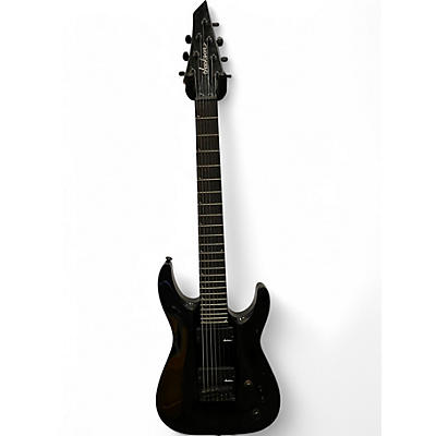 Used Jackson JS22-7 Dinky 7 String Black Solid Body Electric Guitar