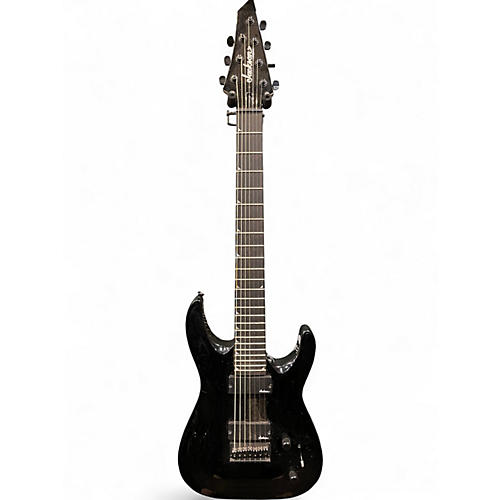 Used Jackson JS22-7 Dinky 7 String Black Solid Body Electric Guitar Black