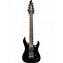Used Jackson JS22-7 Dinky 7 String Black Solid Body Electric Guitar Black