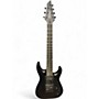 Used Jackson JS22-7 Dinky 7 String Black Solid Body Electric Guitar Black