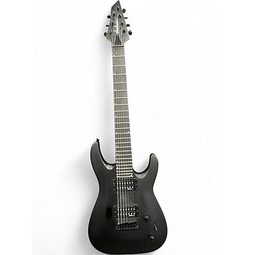 Used Jackson JS22-7 Dinky 7 String Black Solid Body Electric Guitar Black