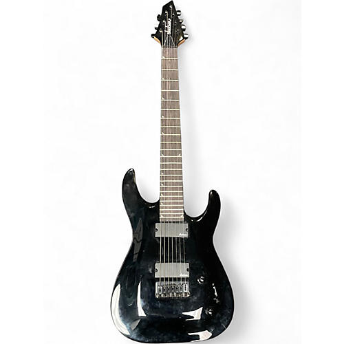 Used Jackson JS22-7 Dinky 7 String Black Solid Body Electric Guitar Black