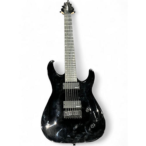 Used Jackson JS22-7 Dinky 7 String Black Solid Body Electric Guitar Black