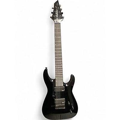 Used Jackson JS22-7 Dinky 7 String Black Solid Body Electric Guitar