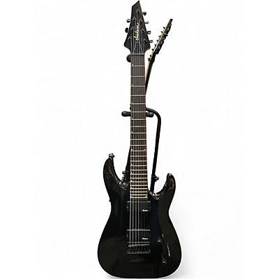 Used Jackson JS22-7 Dinky 7 String Black Solid Body Electric Guitar