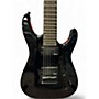 Used Jackson JS22-7 Dinky 7 String Black Solid Body Electric Guitar Black