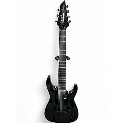 Used Jackson JS22-7 Dinky 7 String Black Solid Body Electric Guitar
