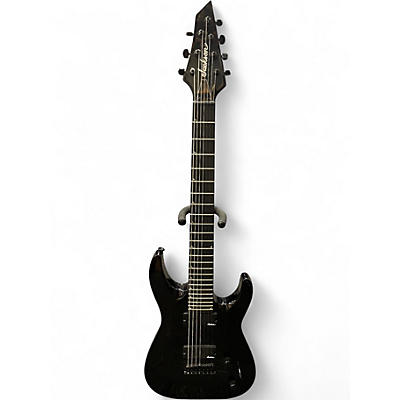 Used Jackson JS22-7 Dinky 7 String Black Solid Body Electric Guitar