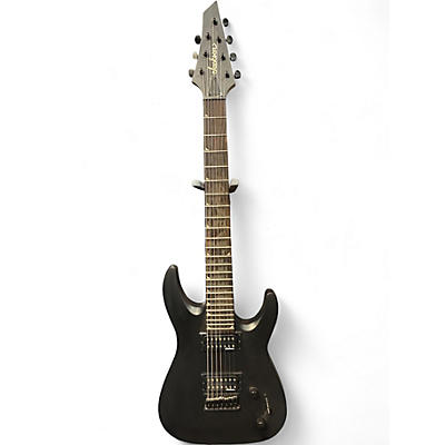 Used Jackson JS22-7 Dinky 7 String Black Solid Body Electric Guitar
