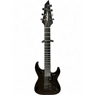 Used Jackson JS22-7 Dinky 7 String Black Solid Body Electric Guitar