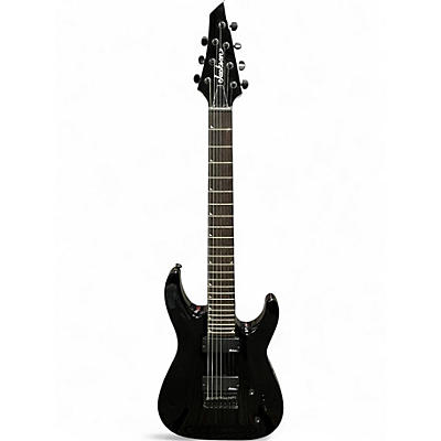 Used Jackson JS22-7 Dinky 7 String Black Solid Body Electric Guitar