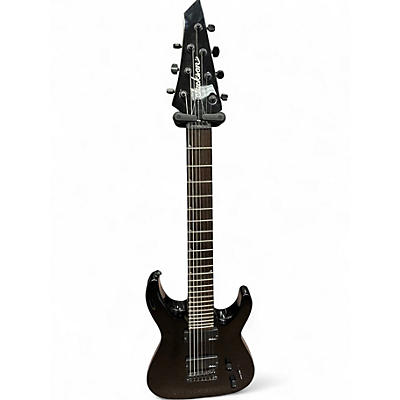Used Jackson JS22-7 Dinky 7 String Black Solid Body Electric Guitar