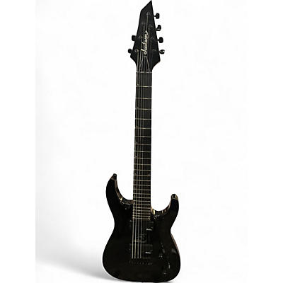 Used Jackson JS22-7 Dinky 7 String Black Solid Body Electric Guitar