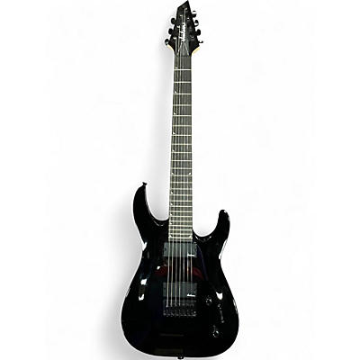 Used Jackson JS22-7 Dinky 7 String Black Solid Body Electric Guitar