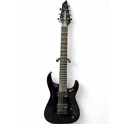 Used Jackson JS22-7 Dinky 7 String Black Solid Body Electric Guitar