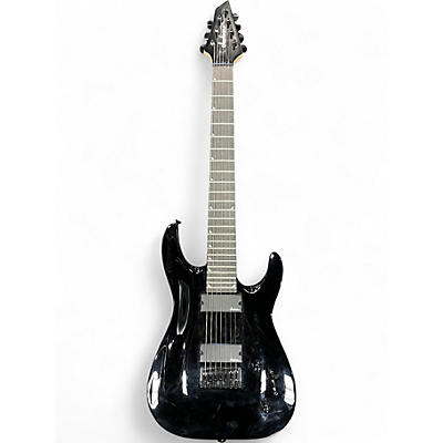 Used Jackson JS22-7 Dinky 7 String Black Solid Body Electric Guitar