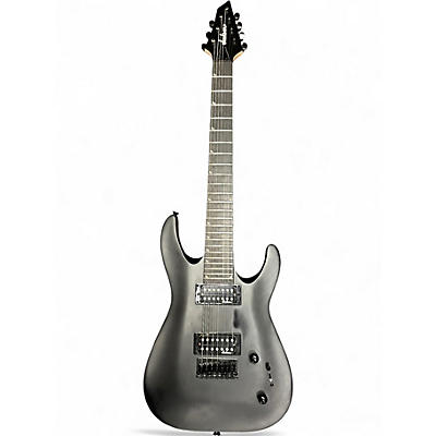 Used Jackson JS22-7 Dinky 7 String Black Solid Body Electric Guitar