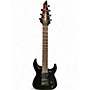 Used Jackson JS22-7 Dinky 7 String Black Solid Body Electric Guitar Black