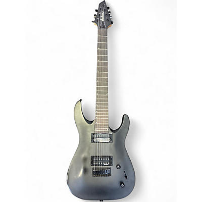 Used Jackson JS22-7 Dinky 7 String Black Solid Body Electric Guitar
