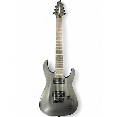 Used Jackson JS22-7 Dinky 7 String Black Solid Body Electric Guitar