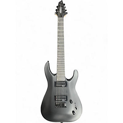 Used Jackson JS22-7 Dinky 7 String Black Solid Body Electric Guitar