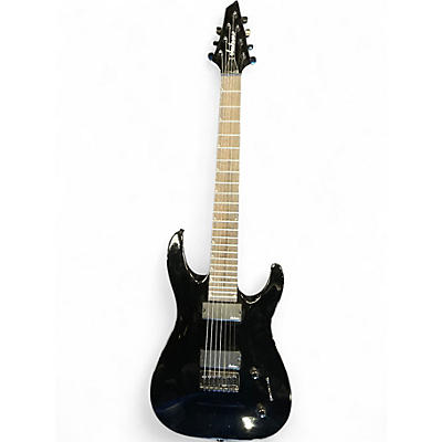 Used Jackson JS22-7 Dinky 7 String Black Solid Body Electric Guitar