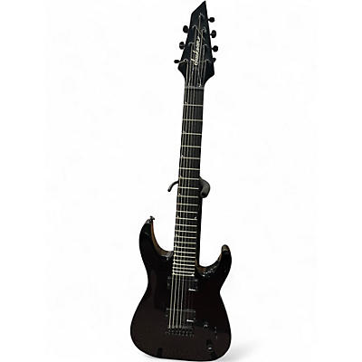 Used Jackson JS22-7 Dinky 7 String Black Solid Body Electric Guitar