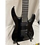 Used Jackson Used Jackson JS22-7 Dinky 7 String Gloss Black Solid Body Electric Guitar gloss black