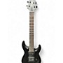 Used Jackson JS22-7 Dinky 7 String HT SATIN Black Solid Body Electric Guitar Black