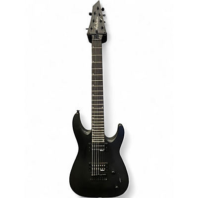 Used Jackson JS22-7 Dinky 7 String Satin Black Solid Body Electric Guitar