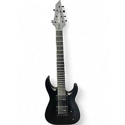 Used Jackson JS22-7 Dinky 7 String Satin Black Solid Body Electric Guitar